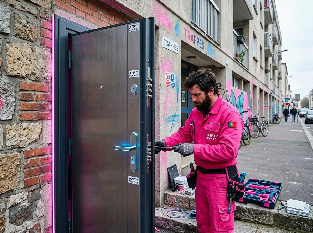 Bloc-porte A2P certifié à Trappes
